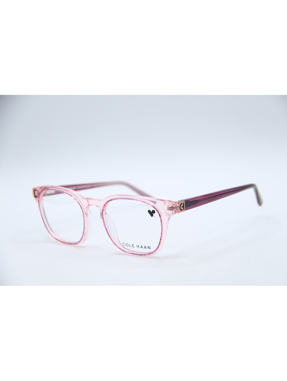 Cole Haan Ch 4500 651 Blush Crystal Authentic Eyeglasses 50-19-140
